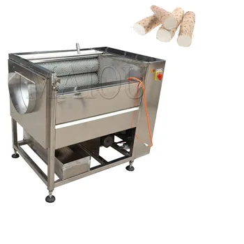 Автоматическая коммерческая машина для очистки картофеля от кожуры, сладкого картофеля, корня лотоса, имбиря