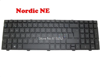 Клавиатура для ноутбука HP 4540S 4545S V132830BK2 90.4SK07.H1N 702237-DH1 90.4SJ07.H06 702237-131 Черная Nordic NE/Португальский PO